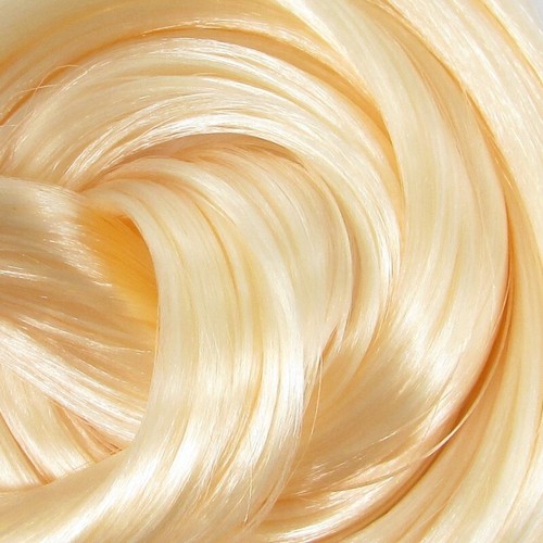 Nylon doll hair baby blonde - doll,